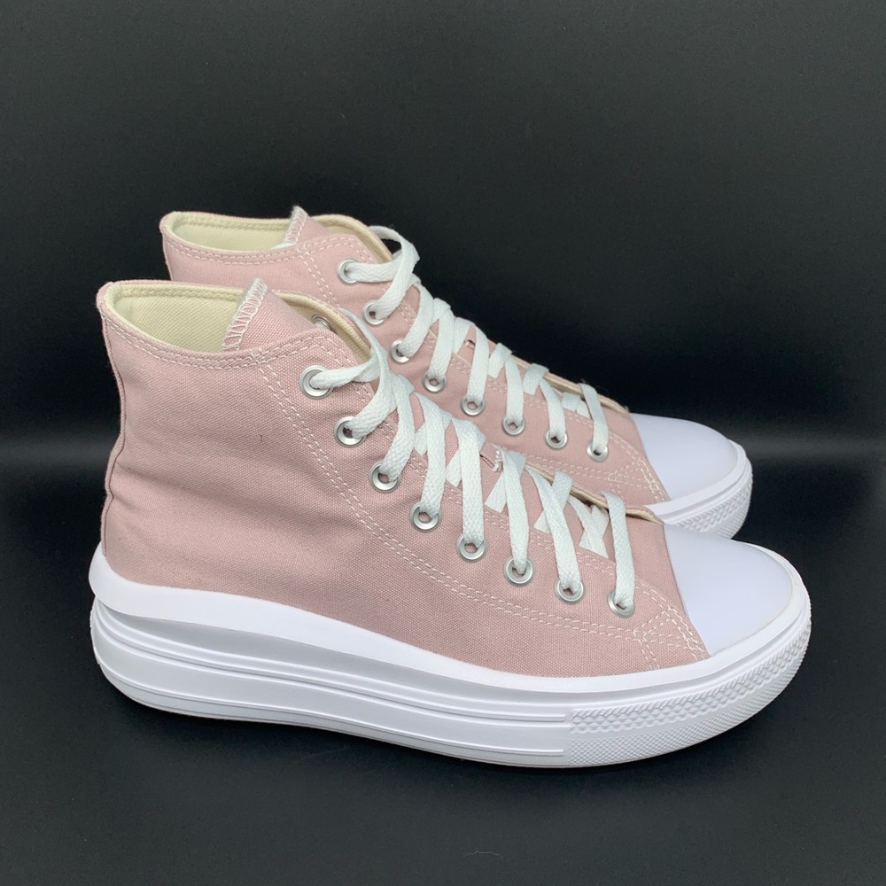 Converse Chuck Taylor All Star Move Shoes Stone Mauve‎ Women’s Sz 10.5
